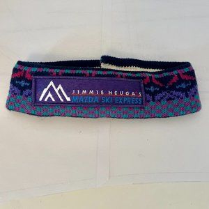 Vintage 90s wool Ear warmer / Headband. one of two